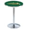 Holland Bar Stool Co 36" Chrome North Dakota State Pub Table L214C3628NDakSt-G - alternate 1
